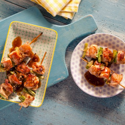 Teriyaki Chicken Skewers with Pineapple sauce | Recipes | Blue Dragon