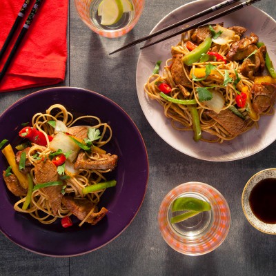 Chow Mein Noodles with Pork | Recipes | Blue Dragon