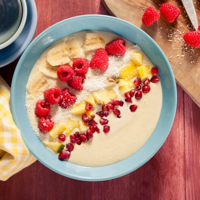 Coconut Fruit Smoothie Bowl | Recipes | Blue Dragon
