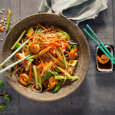 Prawn, Edamame and Avocado Sushi Bowl | Recipes | Blue Dragon