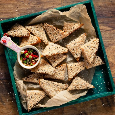 Prawn and sesame toast | Recipes | Blue Dragon