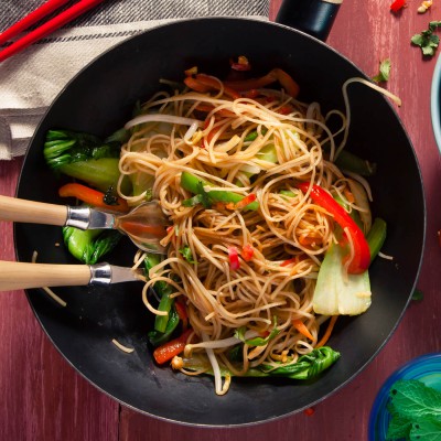 Soba Noodles with Pak Choi