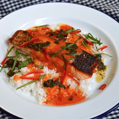 Red Curry Salmon