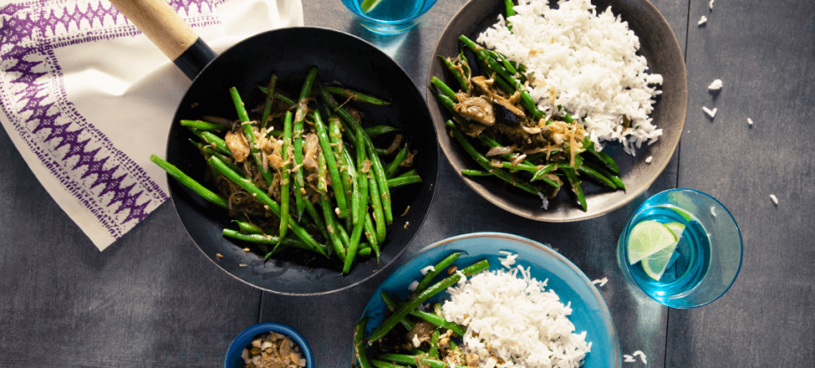 Blue Dragon Stir Fry Greens with Black Bean Sauce