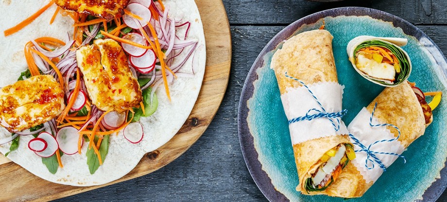 Lunchbox_Sweet_chilli_Halloumi_wrap